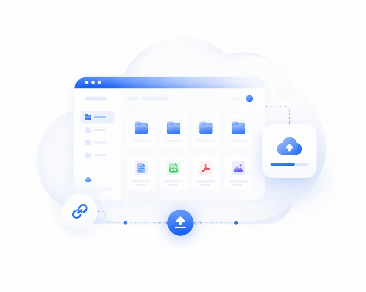 abrofile-cloud-file-management-platform-dashboard-upload-illustration